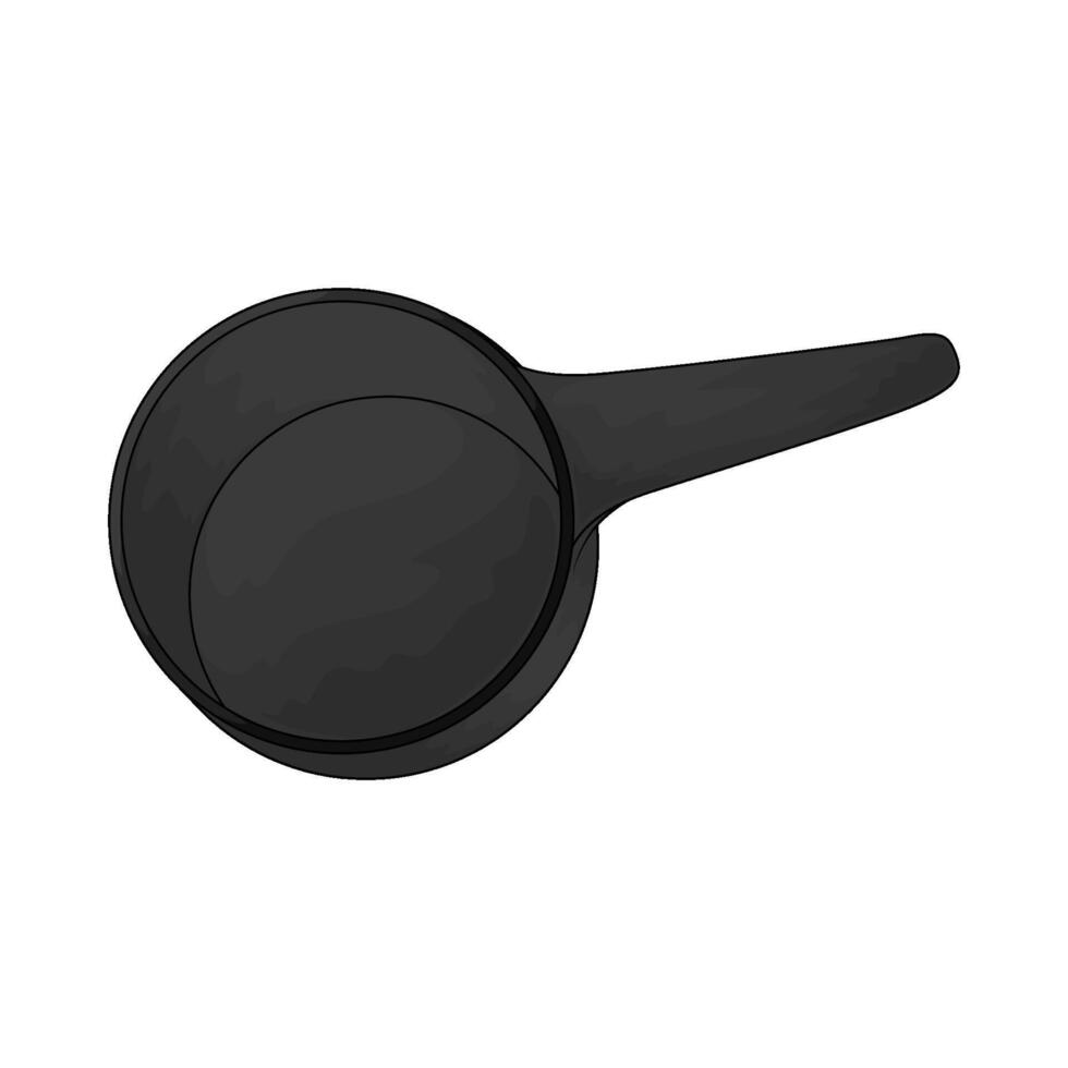 illustration of saucepan vector