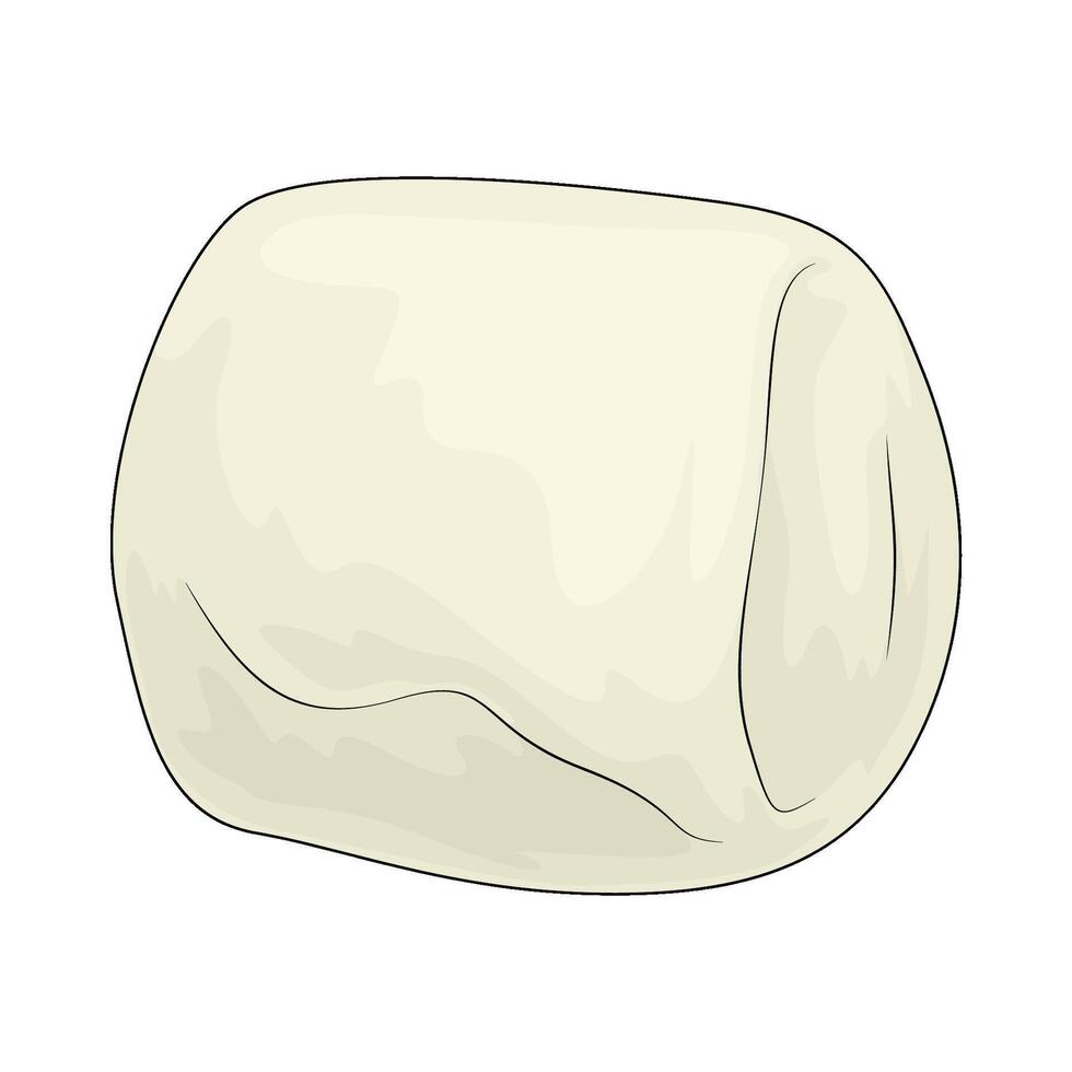 Sweets marshmallow illustration vector