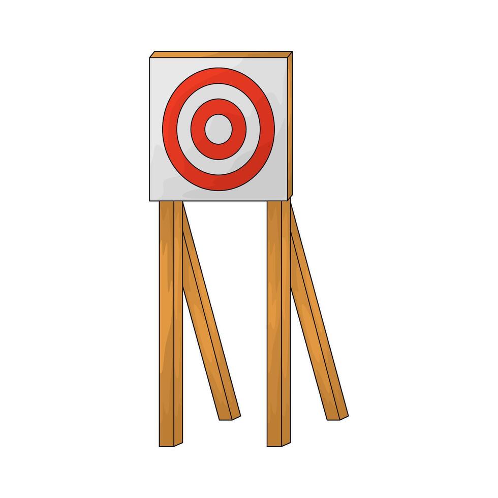 Circus dart board vector