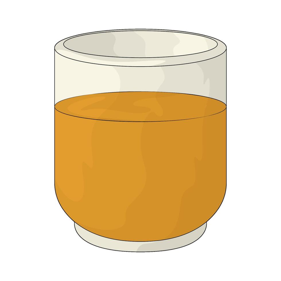 fresh juice illustration vector