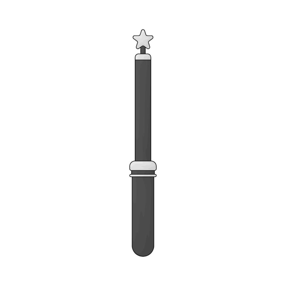 Circus magic wand vector