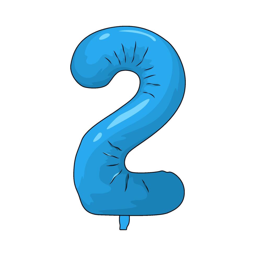Party balloon illustration vector