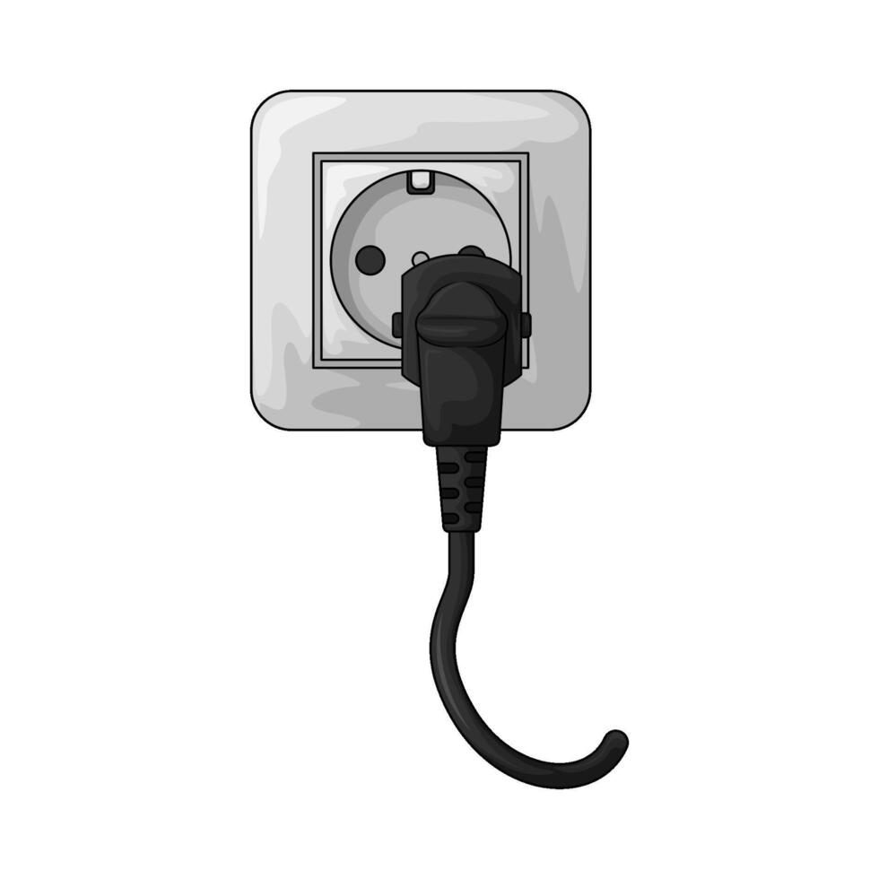 plug and sockets illustration vector