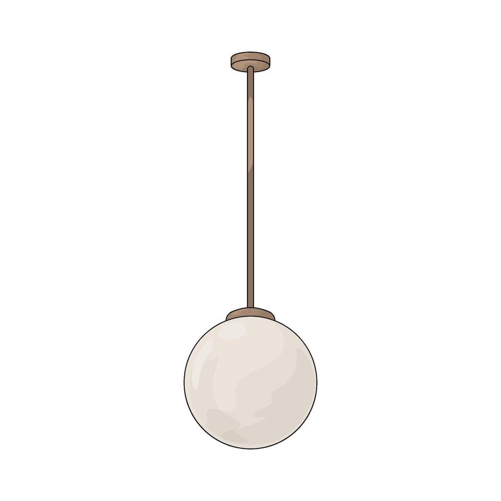 Living Room ceiling lamp vector