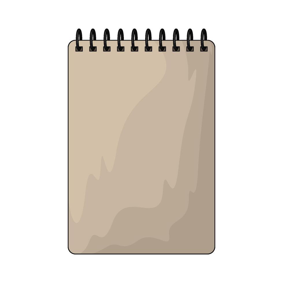 Presentation notepad illustration vector