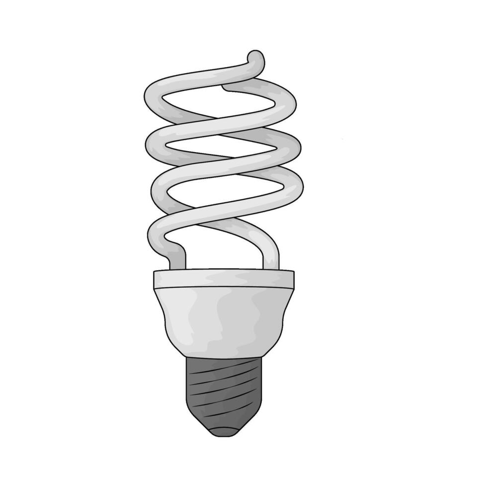 Eco light bulb vector