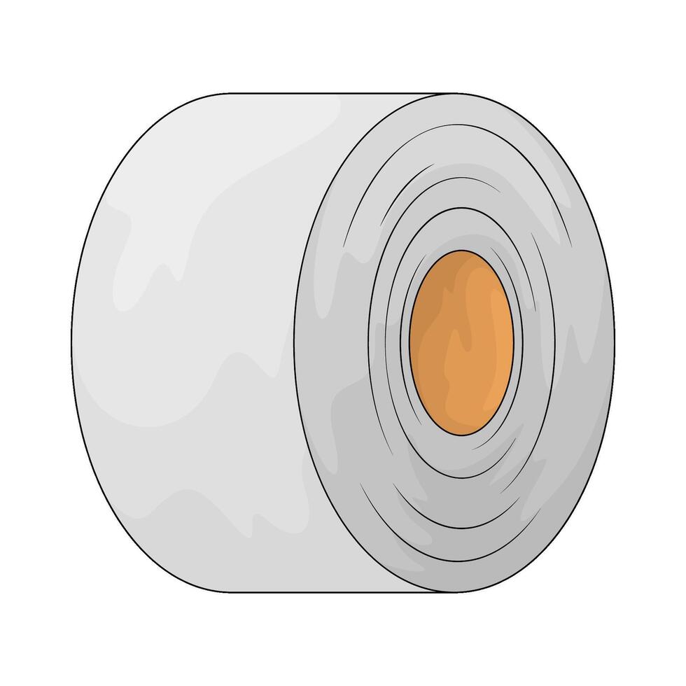 Barbershop tissue roll vector