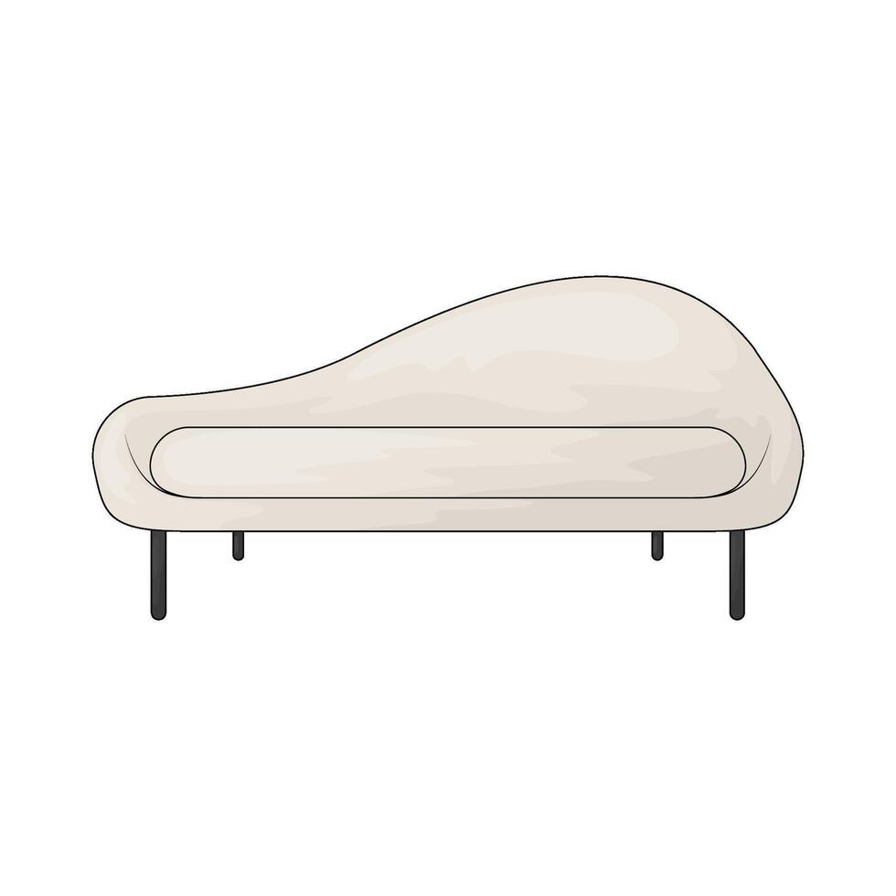 Living Room classic sofa vector