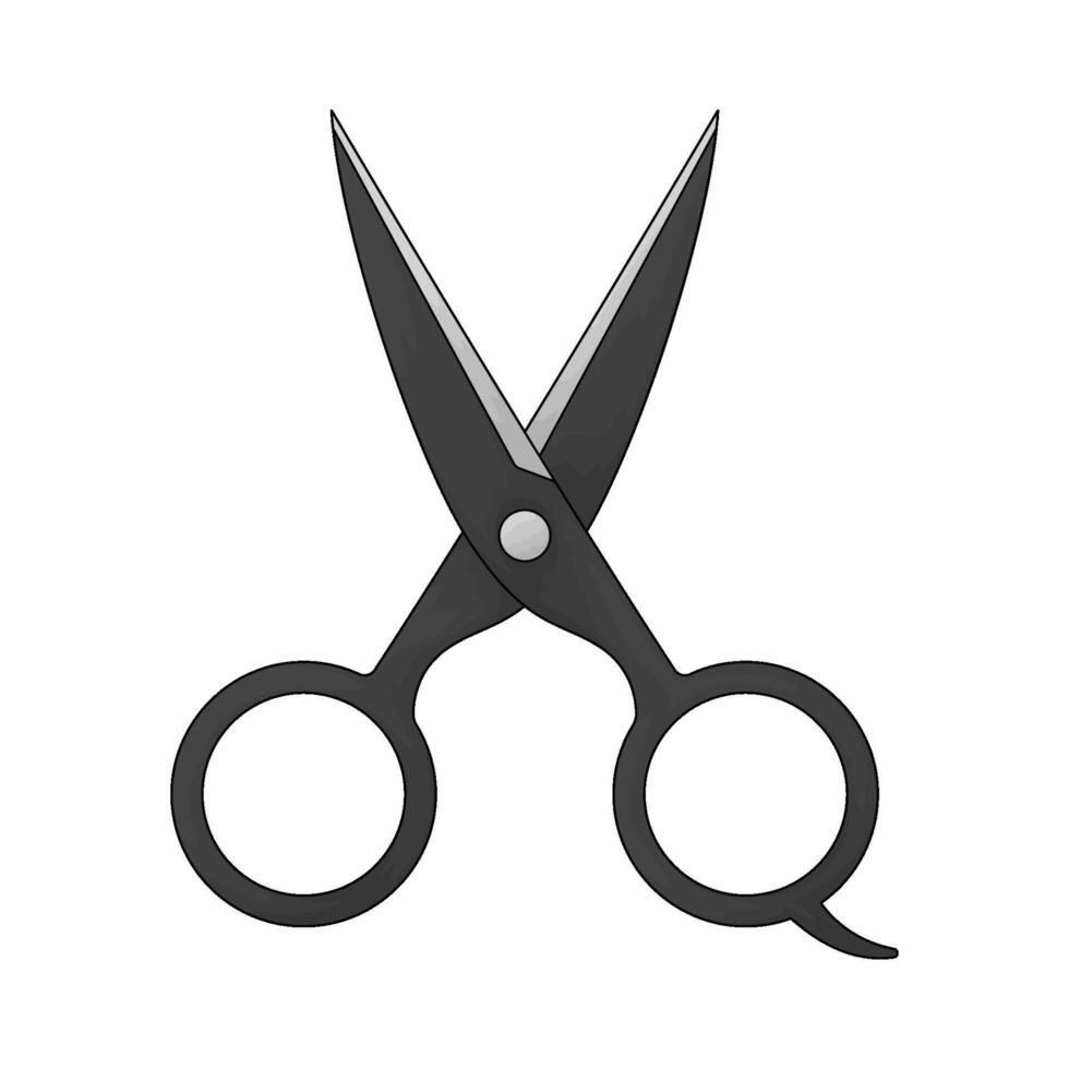 Barbershop scissors illustrations vector