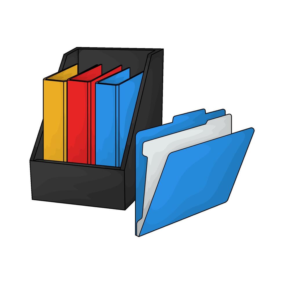 illustration of Backup documents vector