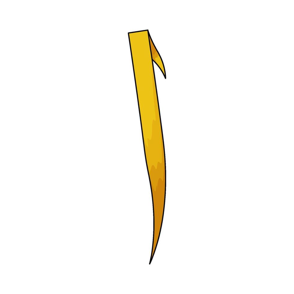Arabic letter alif vector