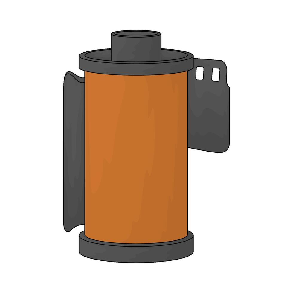 illustration of a film rolls vector