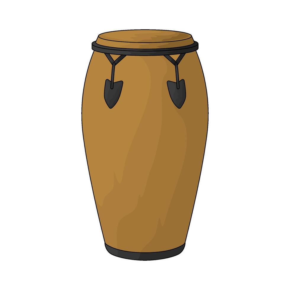 traditional drum illustration vector