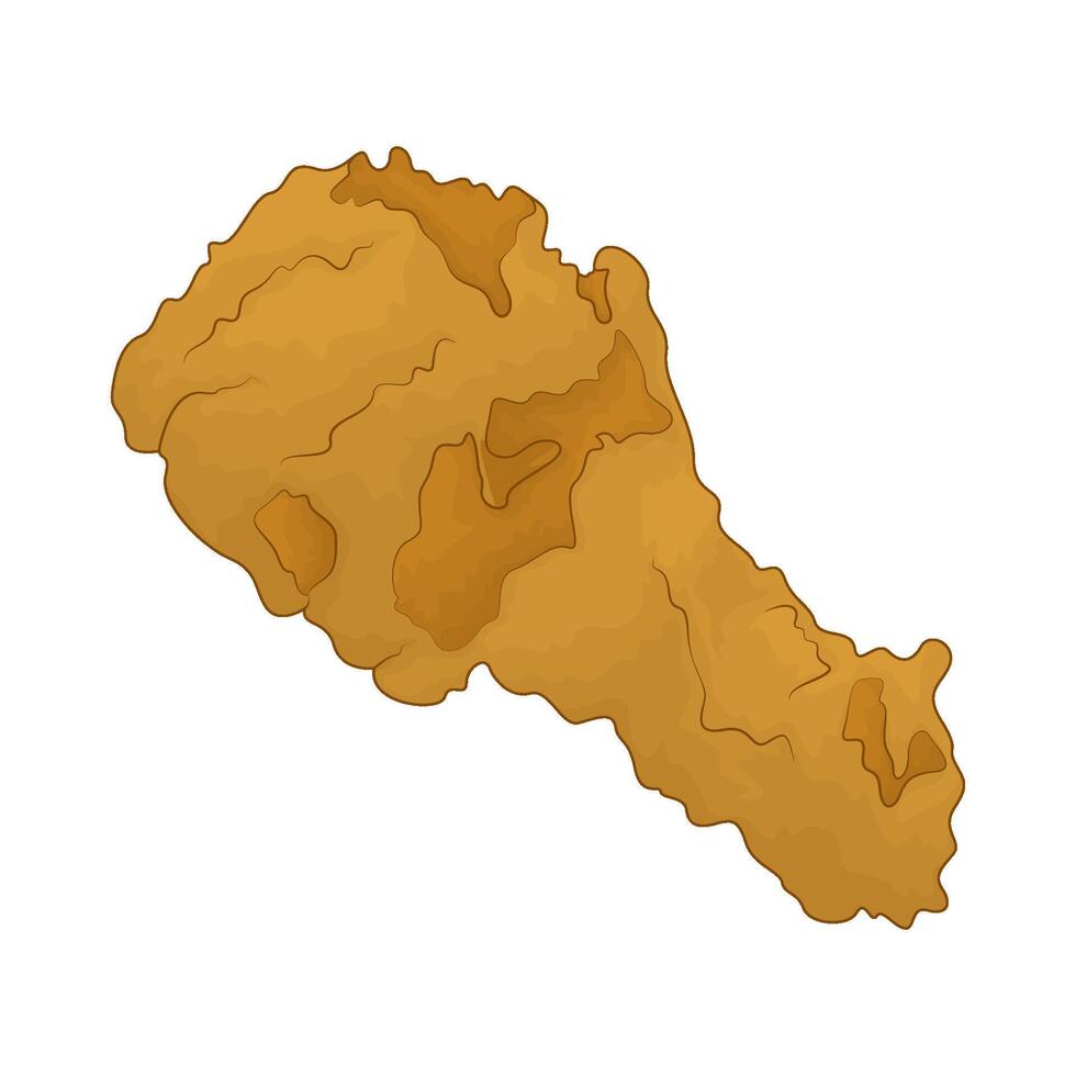 fried chicken illustrations vector