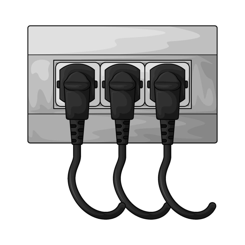 Plug in Electric Radiators vector