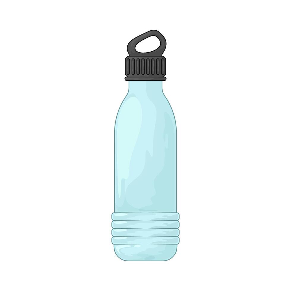 Eco water bottle vector