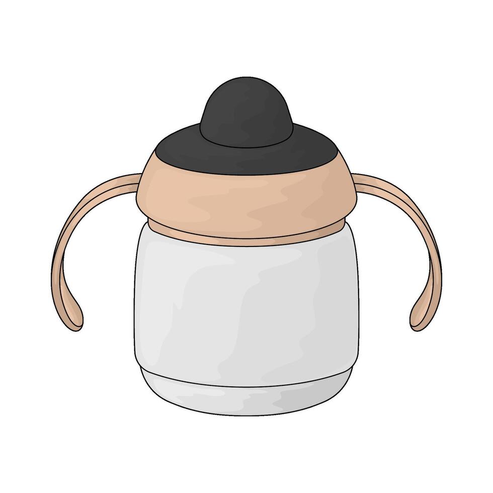 illustration of a Baby bottle vector