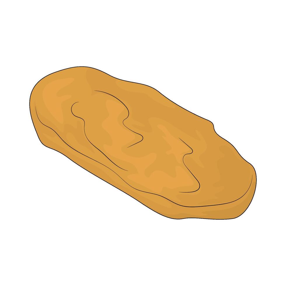 illustration of chicken nuggets vector