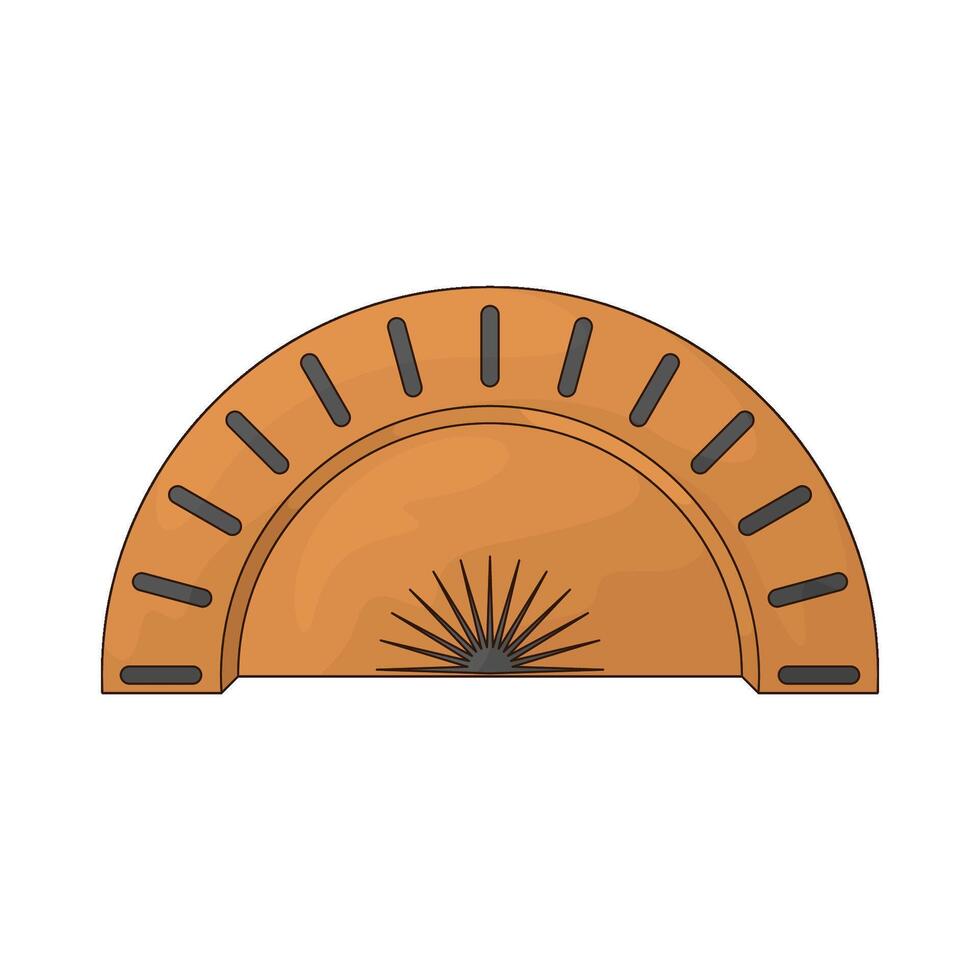 Art protractor illustration vector