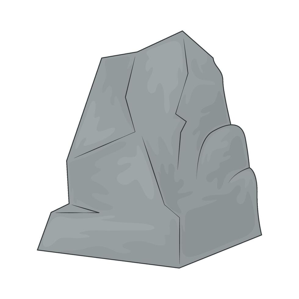 Nature rocks illustration vector