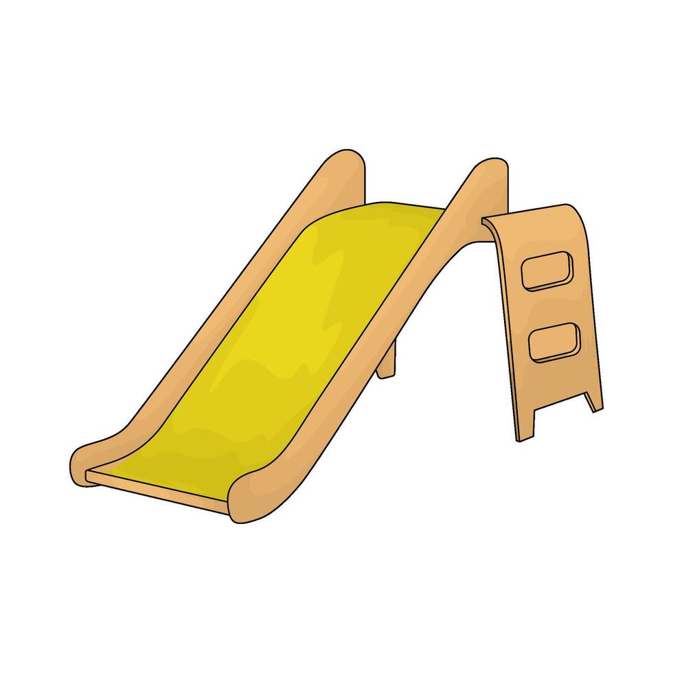 kids slide illustration vector