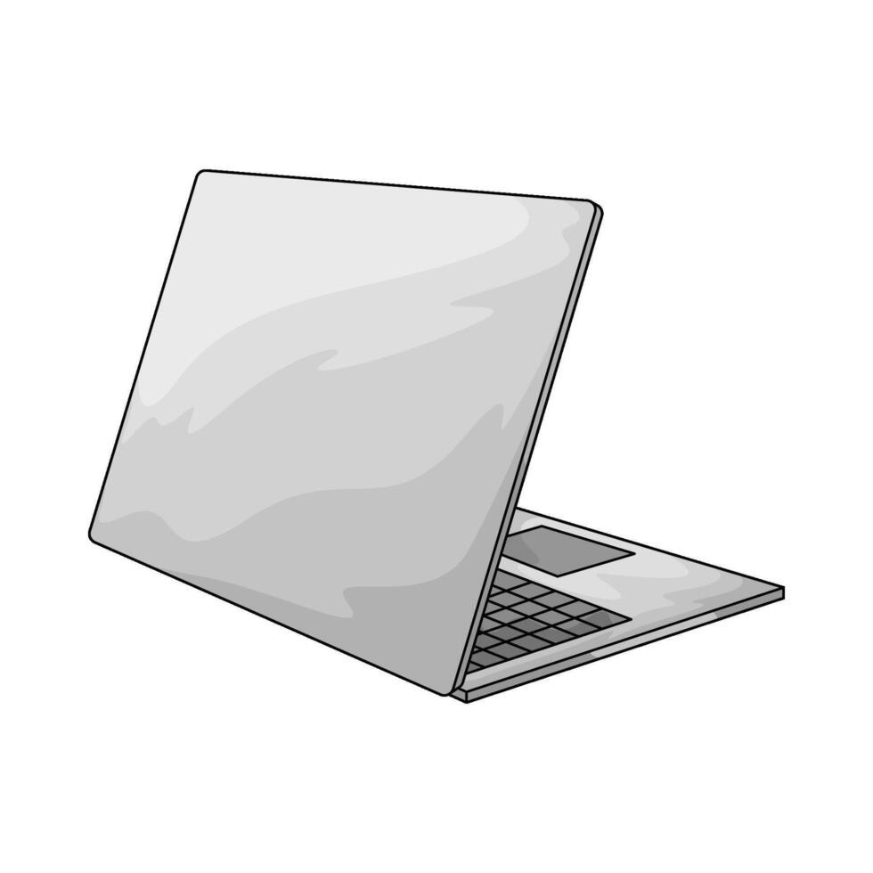nomad laptop illustration vector