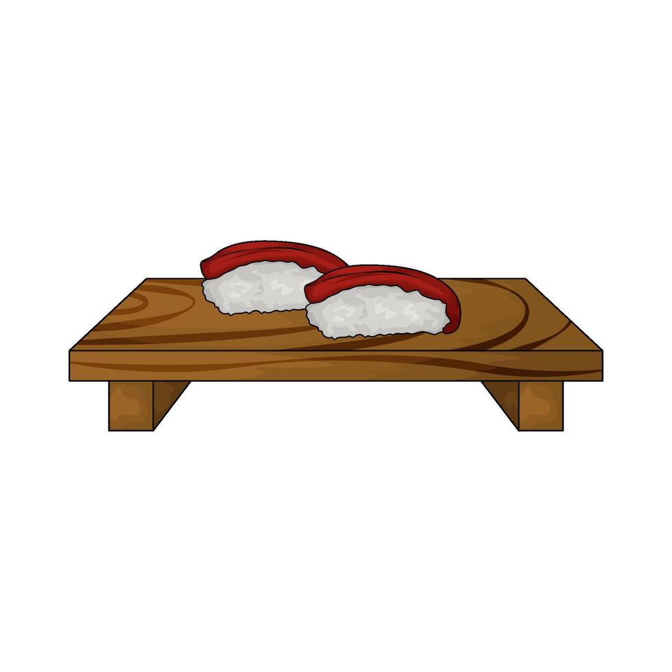 best tuna sushi vector