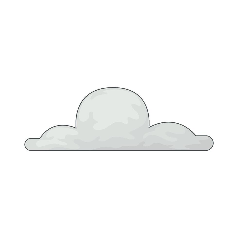 Nature cloud illustration vector