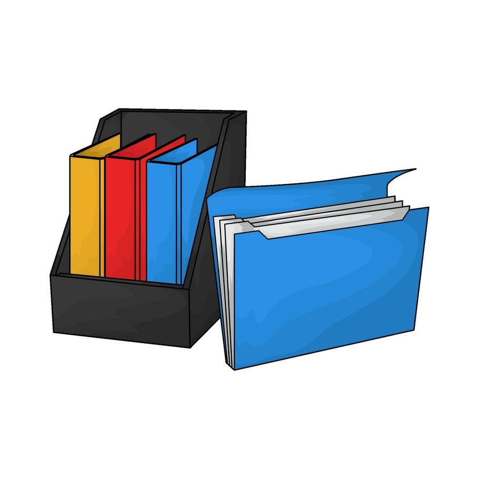 Backup files illustration vector