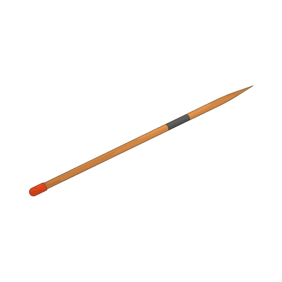 illustration of a javelin vector