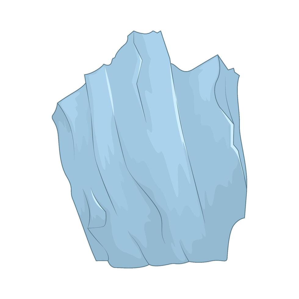 illustration of nature glacier vector