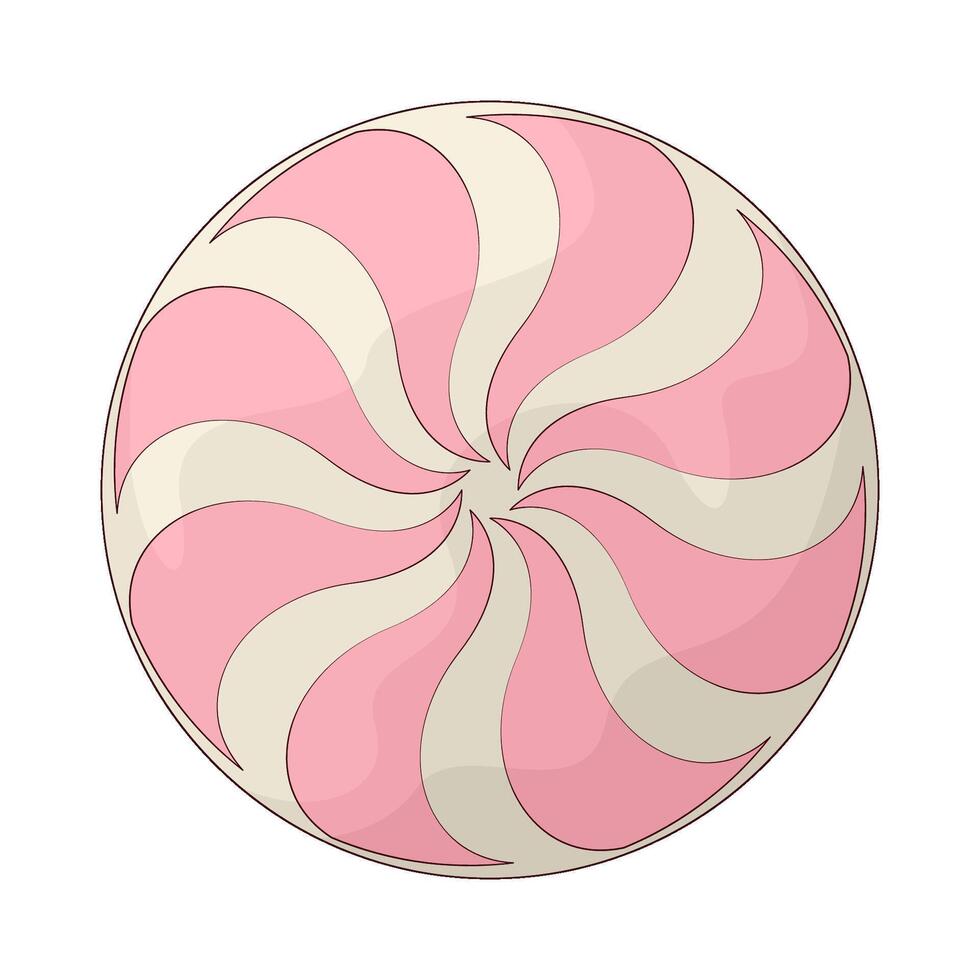 pink candy illustration vector