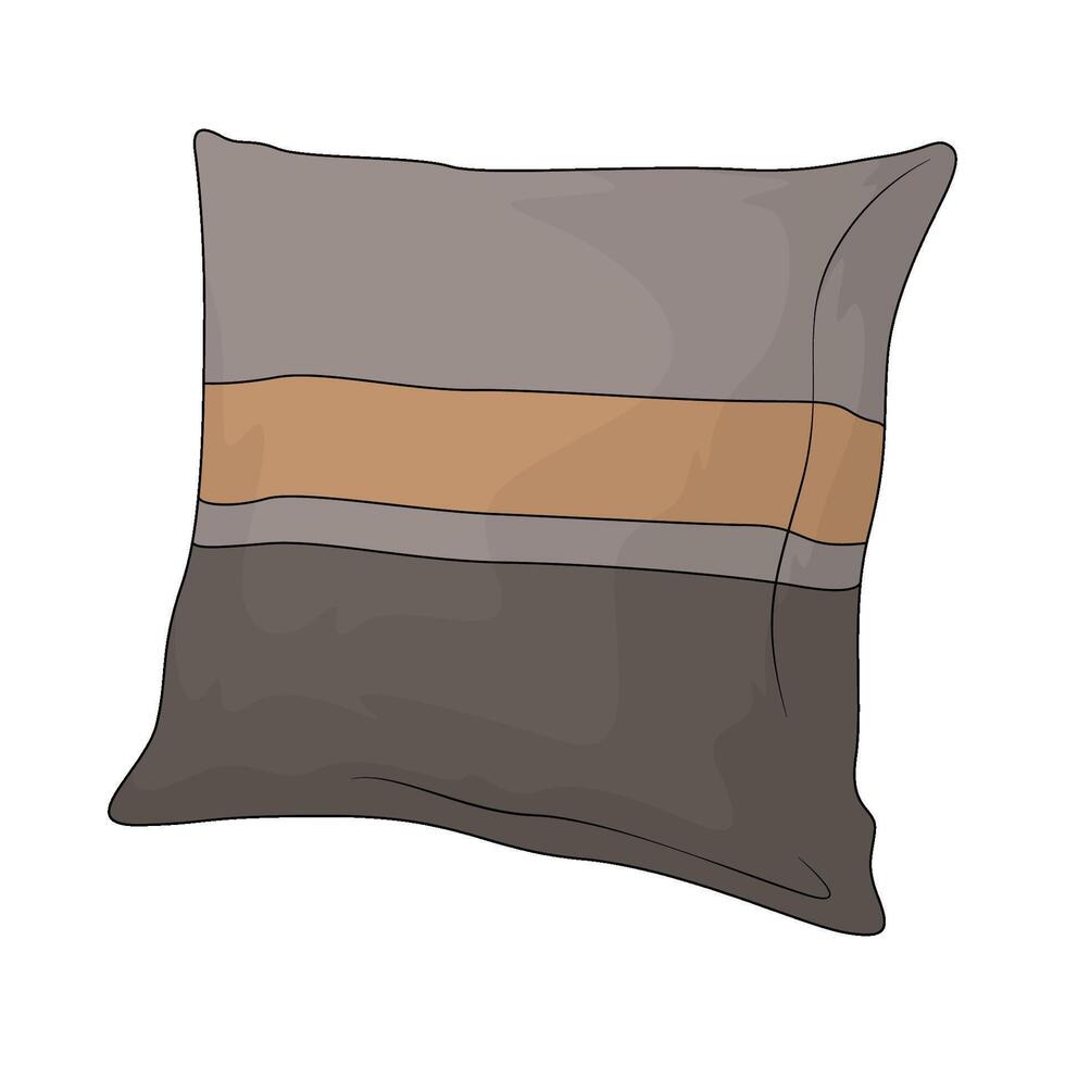 classic pillow illustration vector