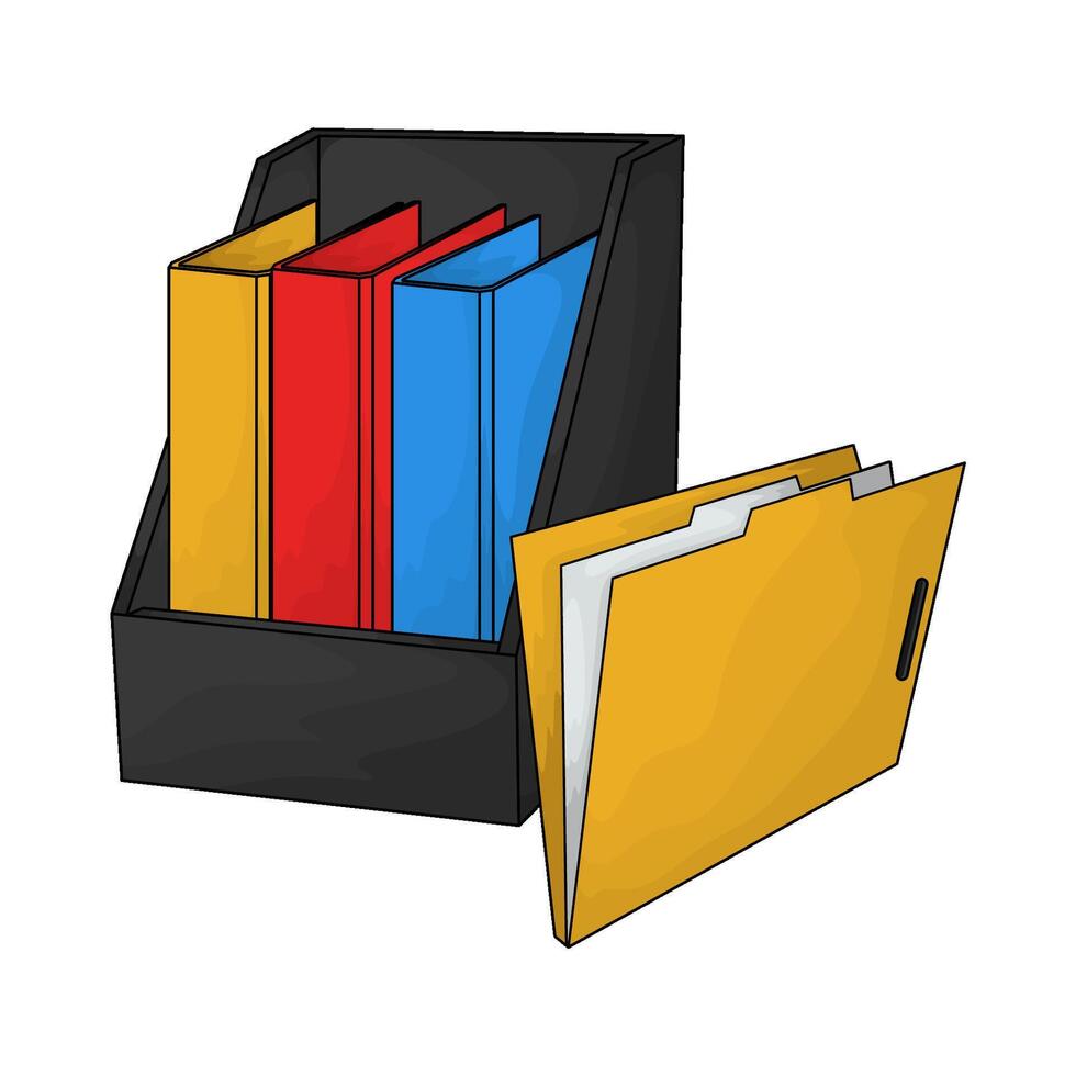 Folder Storage illustration vector