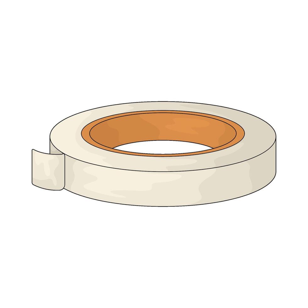 Art adhesive tape vector