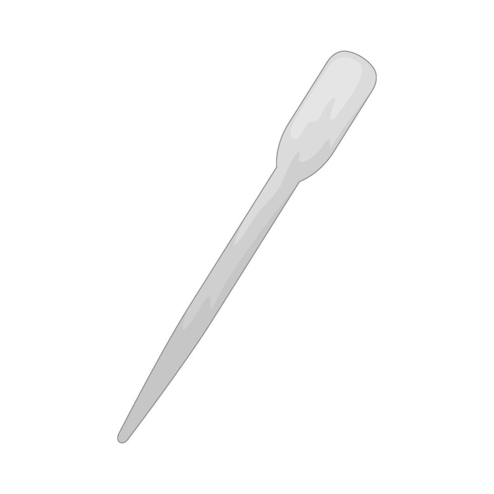 illustration of Lab pipette vector