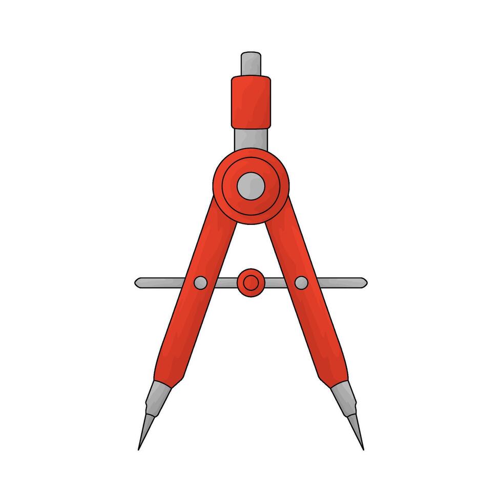 compass tool illustration vector