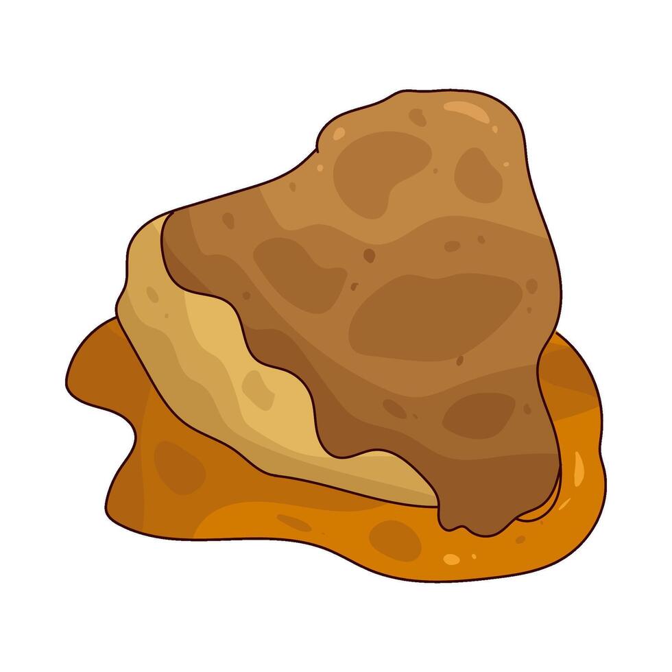 Chicken and Sauce vector
