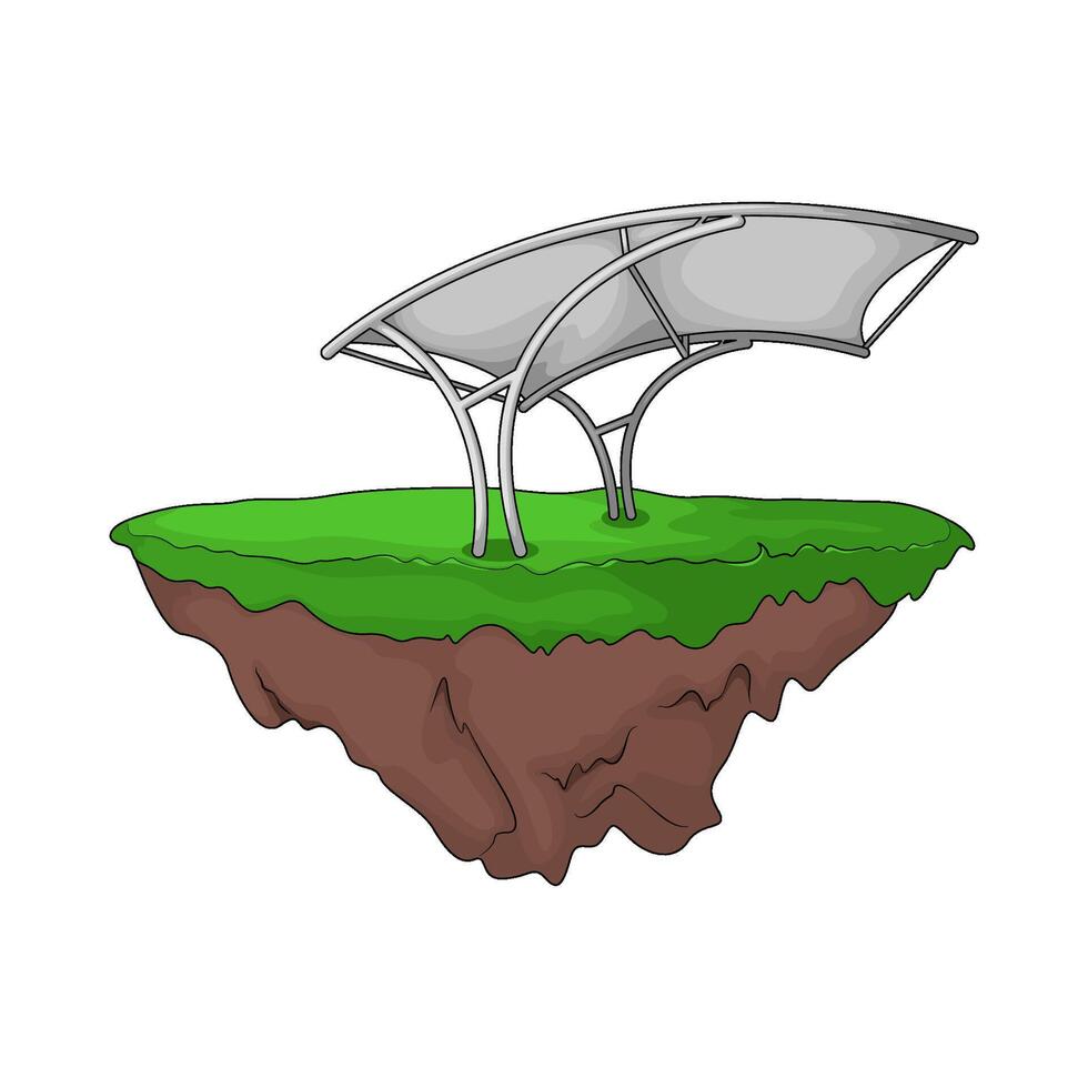 illustration of The Best Canopy Tent vector