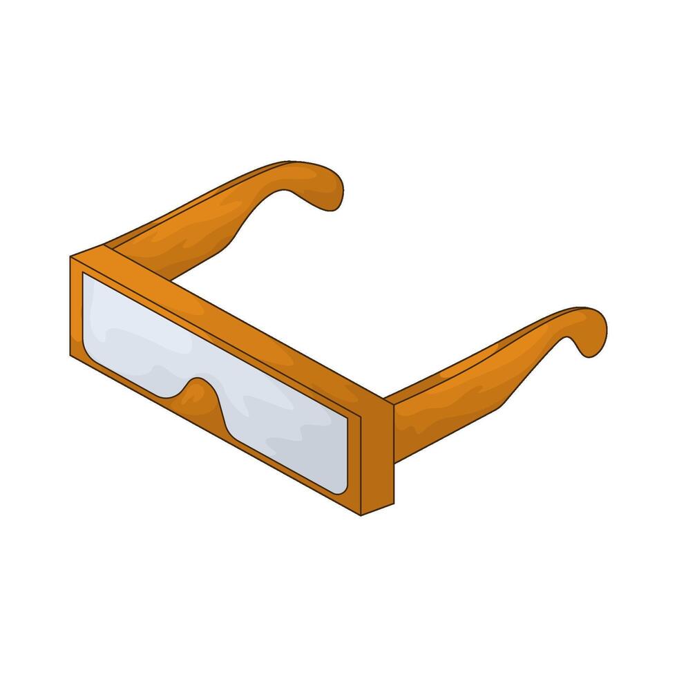 Construction safety goggles vector