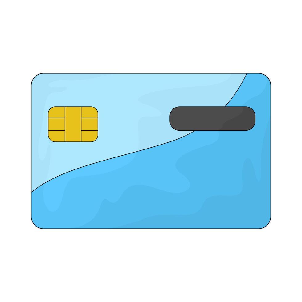 credit card illustrations vector