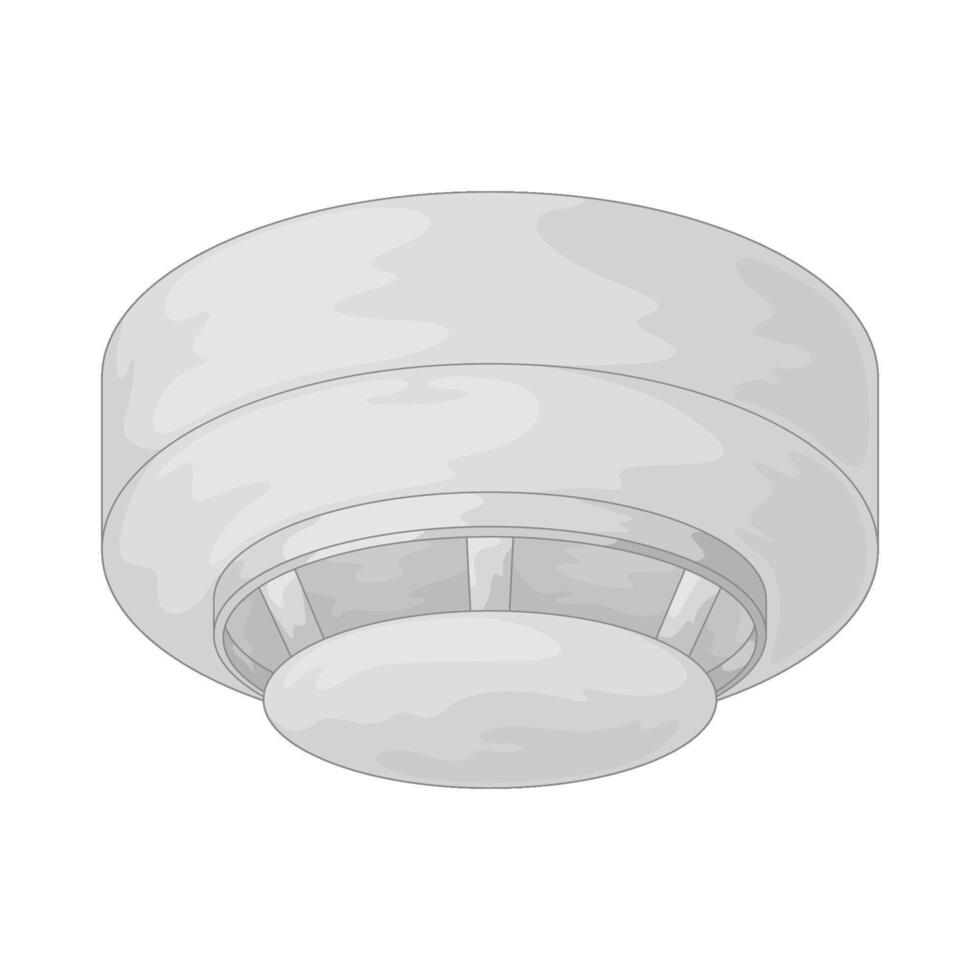 Lab smoke detector vector