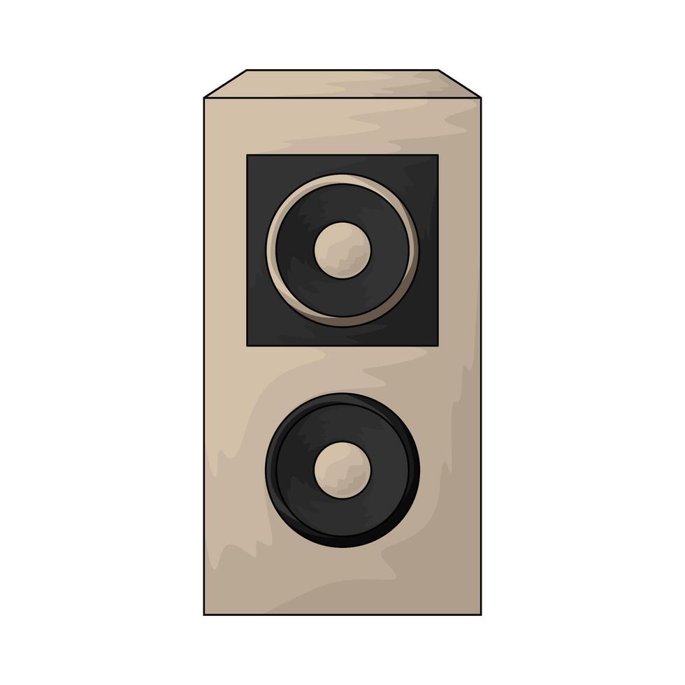 illustration of a speaker vector