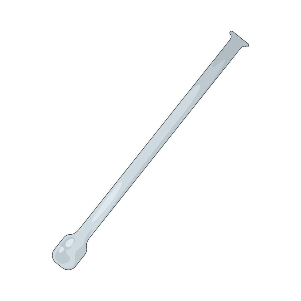 Lab spatula spoon vector