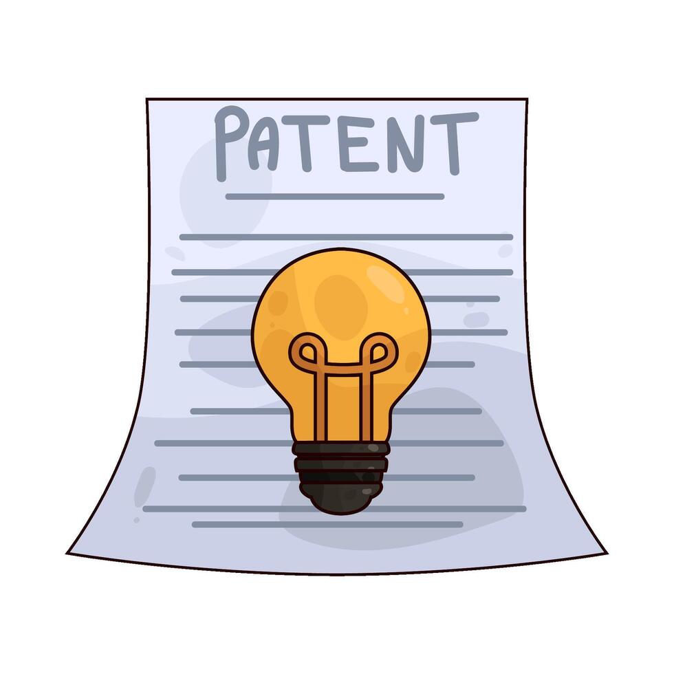 patent document illustration vector