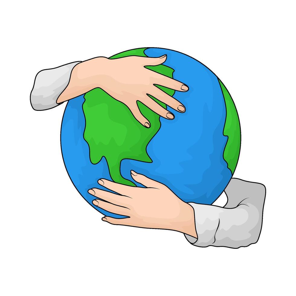 save earth illustration vector