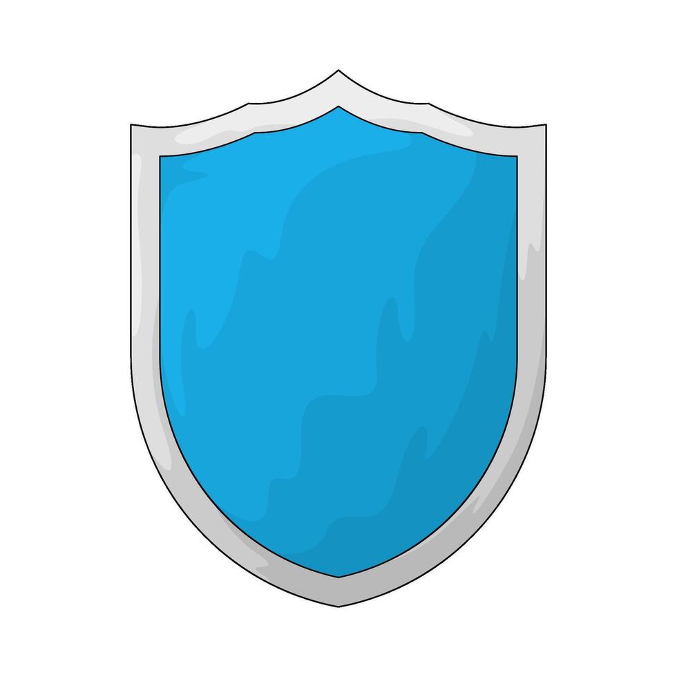 illustration of a cyber shield vector