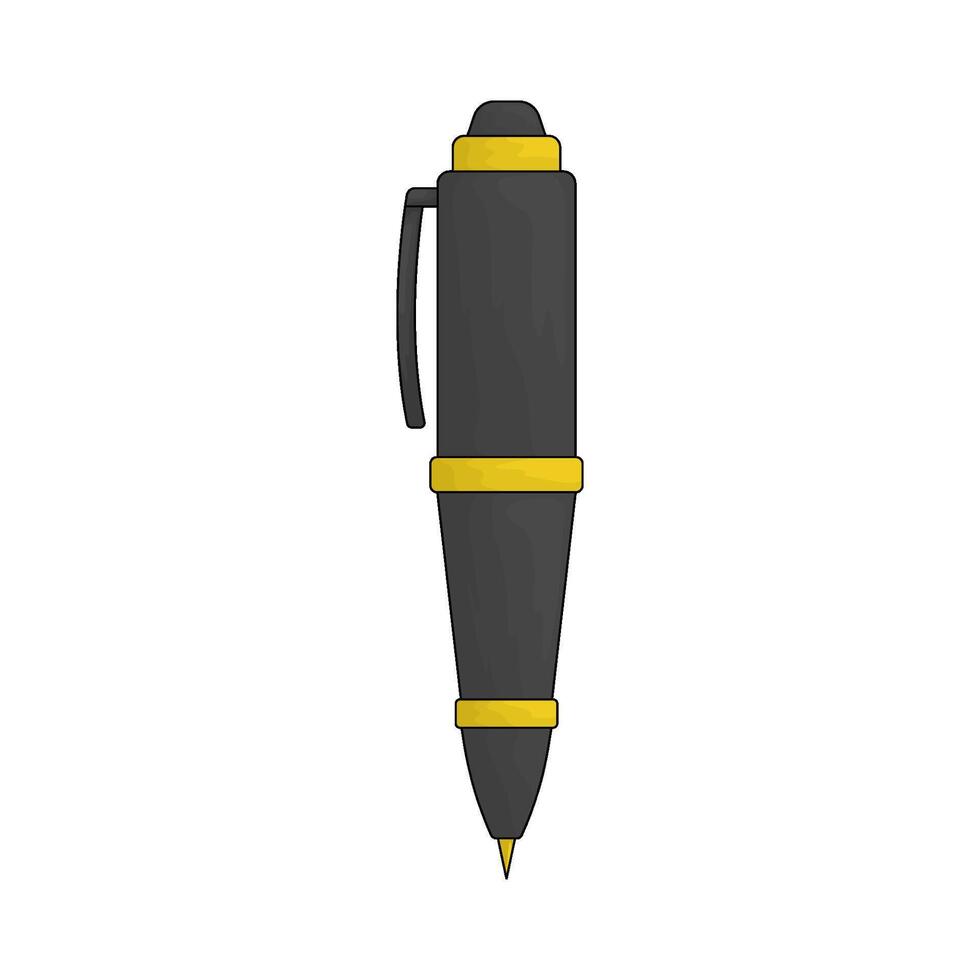 Motivation pen illustration vector