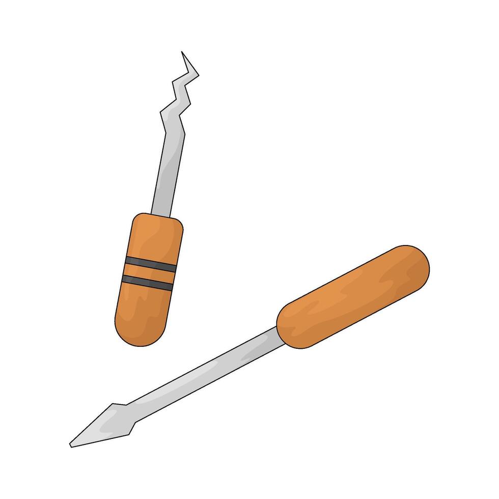 safety screwdriver illustration vector