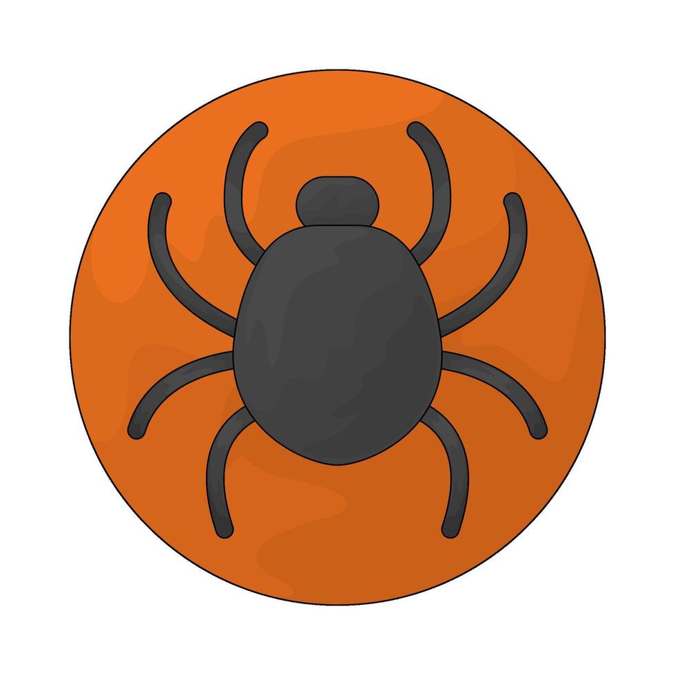 spider security illustration vector